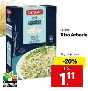Lidl Carosio Riso offerta