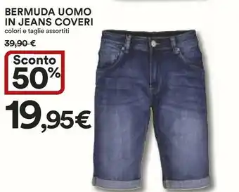 Ipercoop Coveri Bermuda Uomo In Jeans offerta