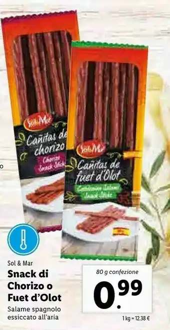 Lidl Sol & mar Salumi offerta