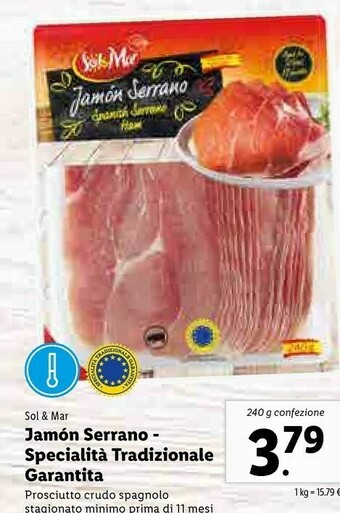 Lidl Serrano Salumi offerta