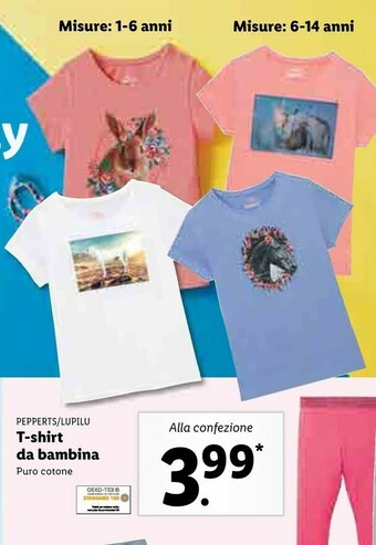 Lidl Abbigliamento bambini offerta