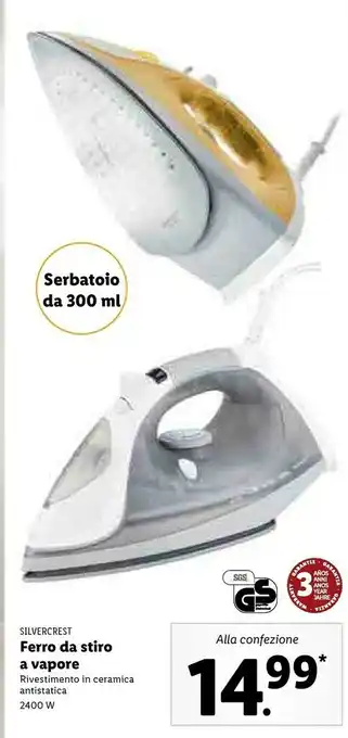 Silvercrest Ferro da stiro