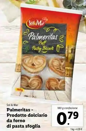 Lidl Sol & mar Pasta sfoglia offerta