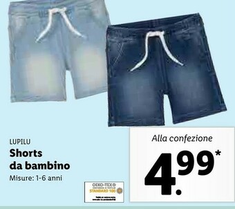 Lidl Abbigliamento bambini offerta