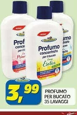 Risparmio Casa Proel Profumo Per Bucato 35 Lavaggi offerta