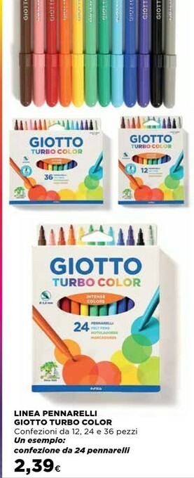 Coop Giotto Matite colorate offerta