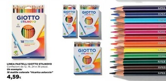 Coop Giotto Matite colorate offerta