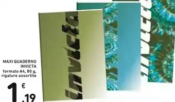 Invicta Quaderno