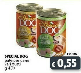 Special Dog Paté Per Cane