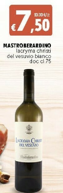 Mastroberardino Lacryma Christi Del Vesuvio 750 G(ml)