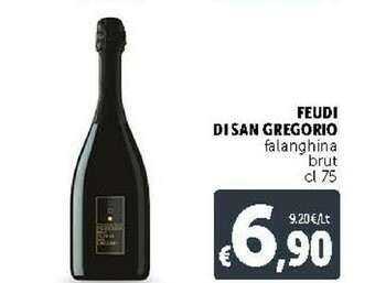 Deco Supermercati Feudi di san gregorio Falanghina Brut offerta