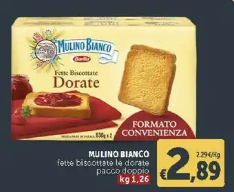 Mulino Bianco Le Dorate Fette Biscottate 630 G(ml)