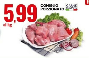 Eurospin Coniglio Porzionato offerta