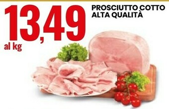 Prosciutto Cotto Alta Qualita