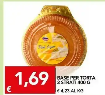 Base Per Torta 3 Strati 400 G