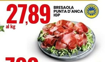 Eurospin Bresaola Punta D'anca Igp offerta
