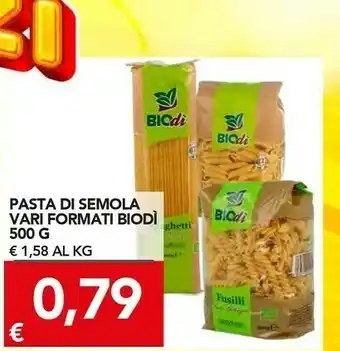 Biodì - Spaghetti Pasta Biologica 500 G(ml)