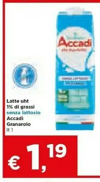 Metà Accadì Latte Granarolo offerta