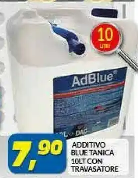 Additico Blue Tanica 10 Lt Con Travastore