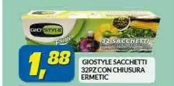 Risparmio Casa Gio'style Sacchetti Con Chisura offerta