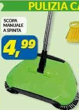 Risparmio Casa Scopa Manuale A Spinta offerta