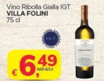 Villa Folini Vino Ribola Gialla IGT 75 cl