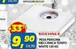 Pesa Persona Meccanica Tempo White
