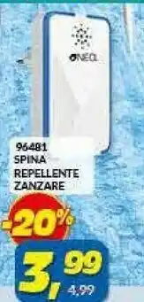 96481 Spina Repellente Zanzare