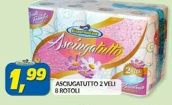 Risparmio Casa Risparmio Casa Asciugatutto 2 Veli offerta