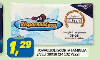 Risparmio Casa Risparmio Casa Tovaglioli Scorta Famiglia offerta