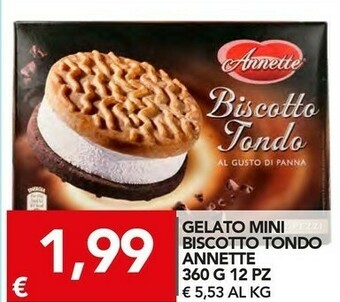 TuoDi Annette Gelato Mini Biscotto Tondo offerta