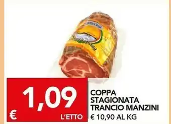 Manzini Coppa Stagionata Trancio