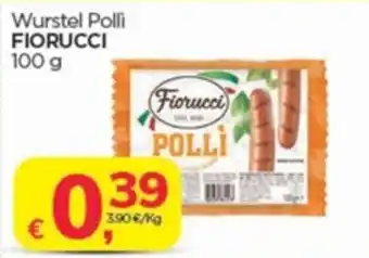 Le Mark Fiorucci Würstel Polli 100 g offerta