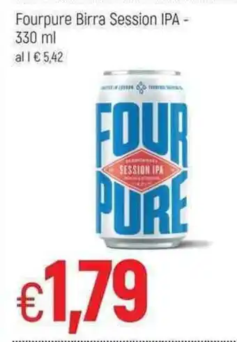 Famila Fourpure Birra Session IPA - 330 ml offerta