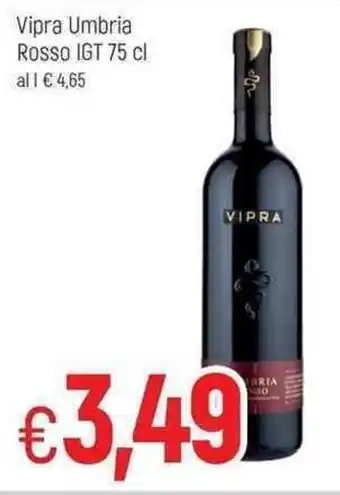 Vipra Umbria Rosso IGT 75 cl