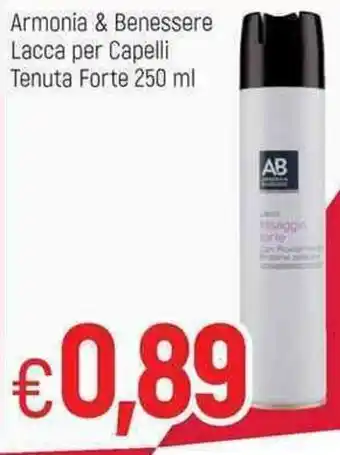 Famila Armonia & Benessere Lacca per Capelli Tenuta Forte 250 ml offerta