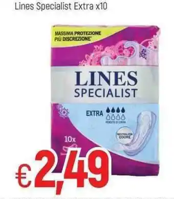 Famila Lines Specialist Extra x10 offerta