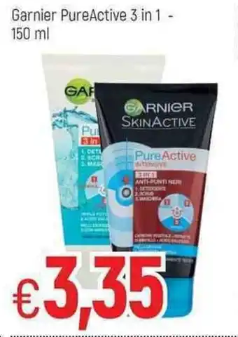 Famila Garnier PureActive 3 in 1 - 150 ml offerta