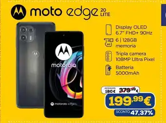 Smartphone motorola moto edge 20 lite