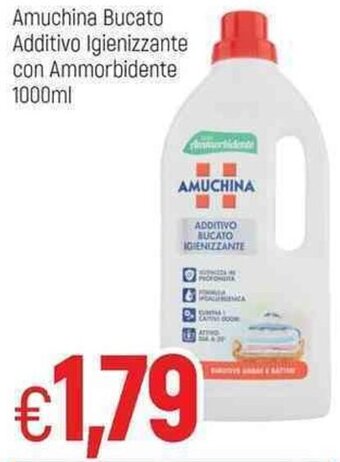 Famila Amuchina Bucato Additivo Igienizzante con Ammorbidente 1000 ml offerta