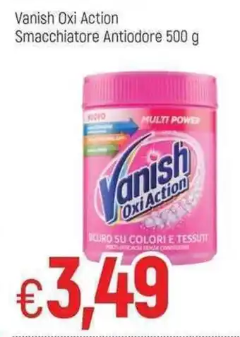 Famila Vanish Oxi Action Smacchiatore Antiodore 500 g offerta