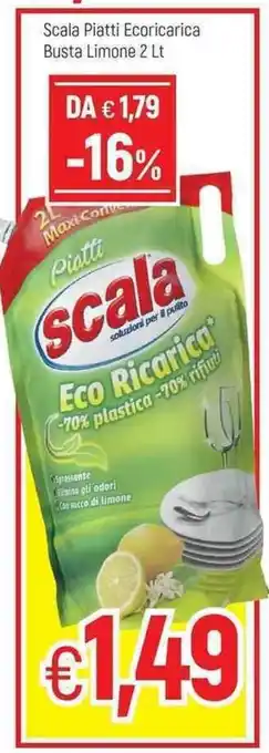 Famila Scala Piatti Ecoricarica Busta Limone 2 Lt offerta