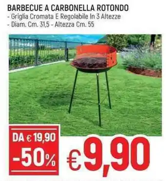 Famila Barbecue A Carbonella Rotondo offerta