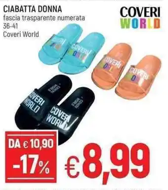 Famila Ciabatta Donna offerta