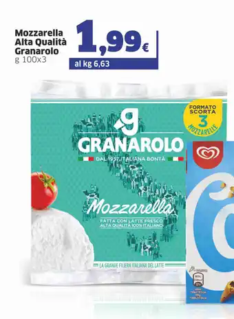Ok Sigma Mozzarella Alta Qualitá Granarolo 100x3g offerta