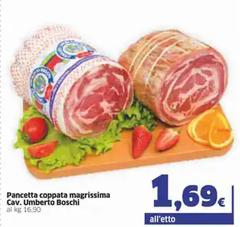 Ok Sigma Pancetta coppata magrisiima Cav. Umberto Boschi offerta