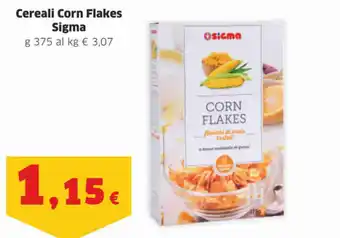 Cereali Corn Flakes Sigma 375g