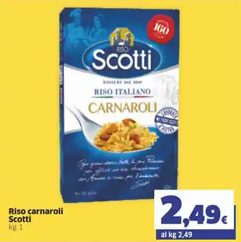 Ok Sigma Scotti Riso Carnaroli 1kg offerta