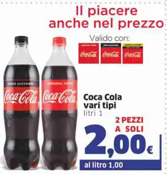 Coca Cola vari tipi 1 litri