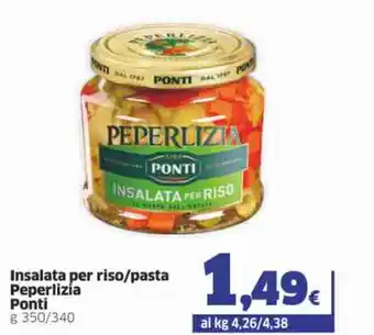 Ok Sigma Ponti Insalata per riso/pasta Peperlizia 350g offerta